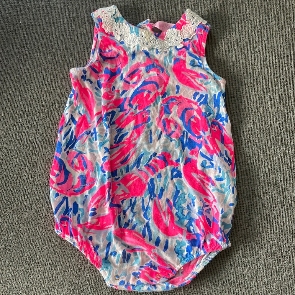 Lilly Pulitzer bubble romper